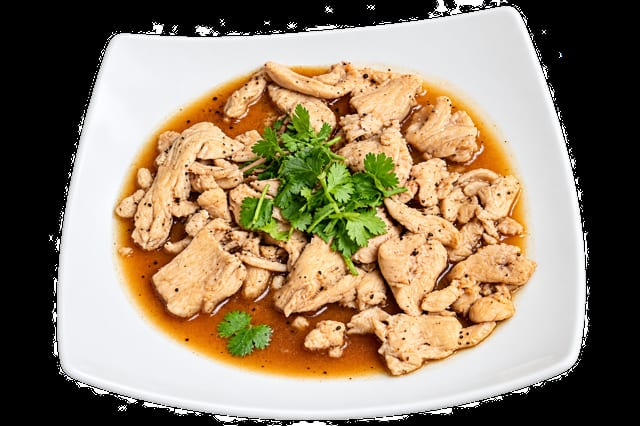 Pad Kratiem Prik Thai  🌶️ (GF) (V).