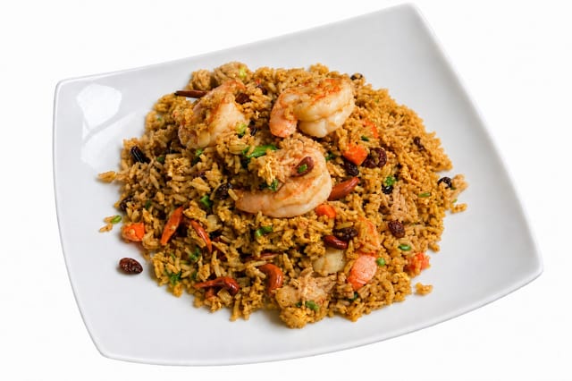 Pineapple Fried Rice (GF) (V).