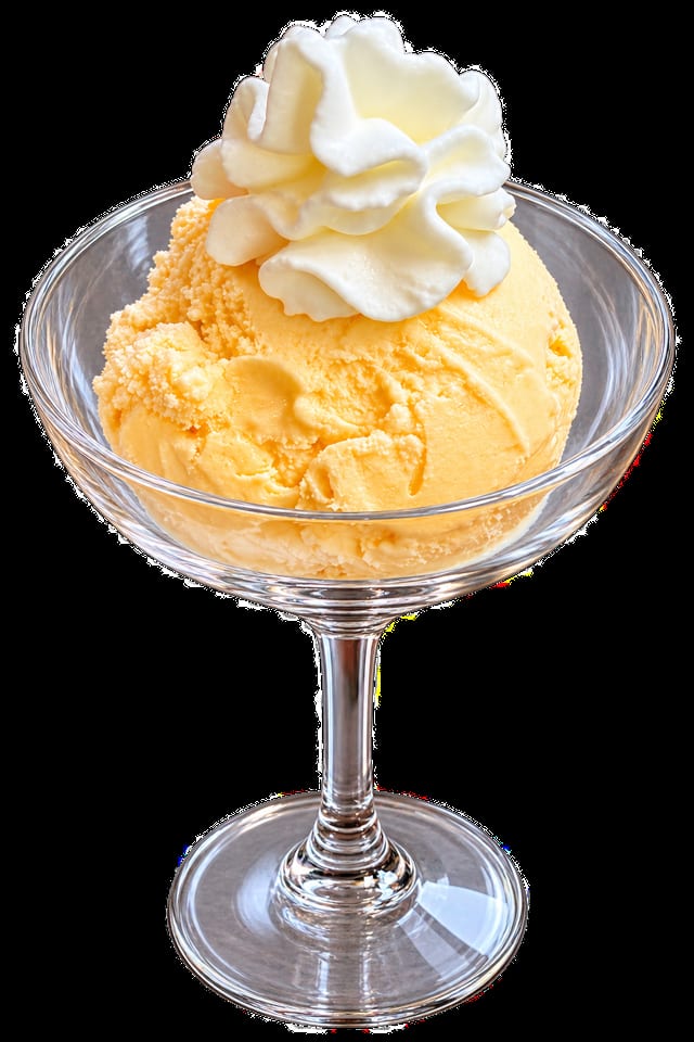 Vanilla Ice Cream.